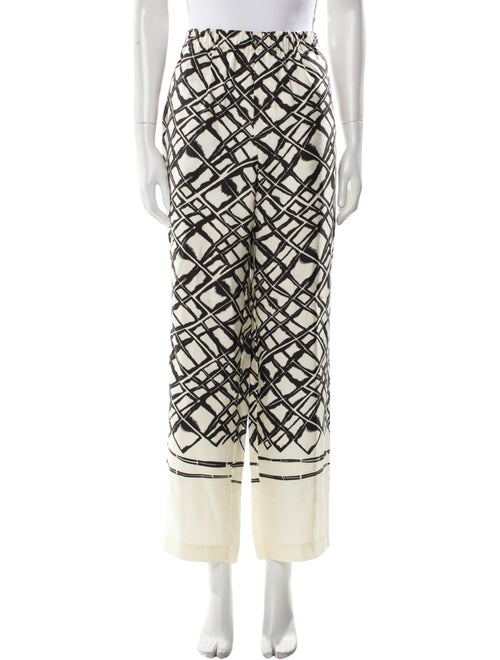 Róhe Printed Wide Leg Pants