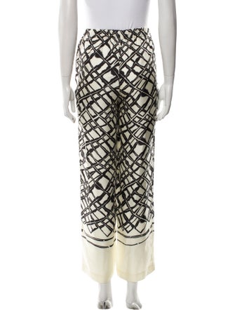 Róhe Printed Wide Leg Pants