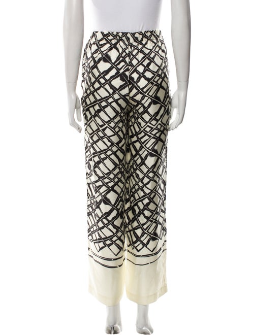 Róhe Printed Wide Leg Pants