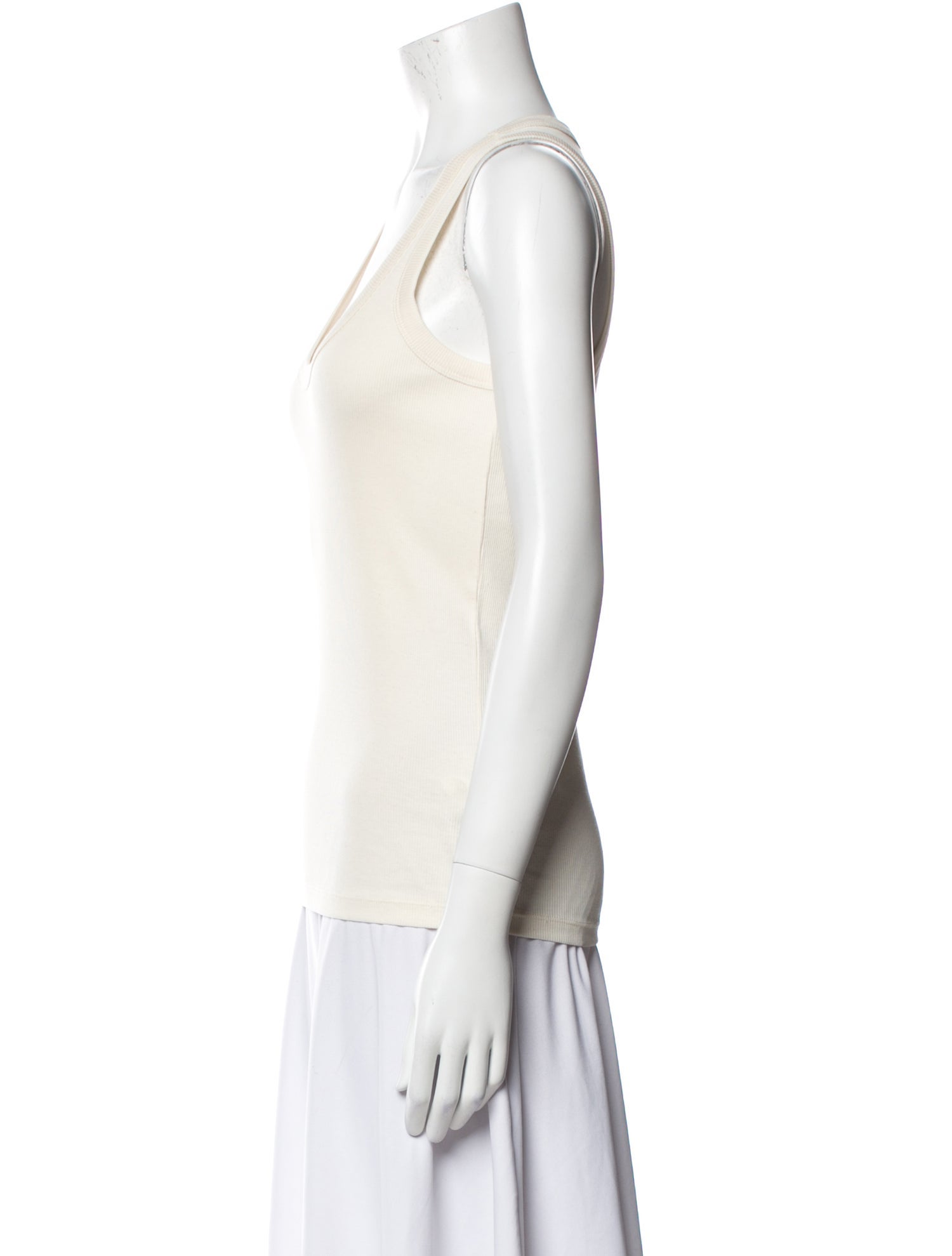 Róhe Scoop Neck Sleeveless Top