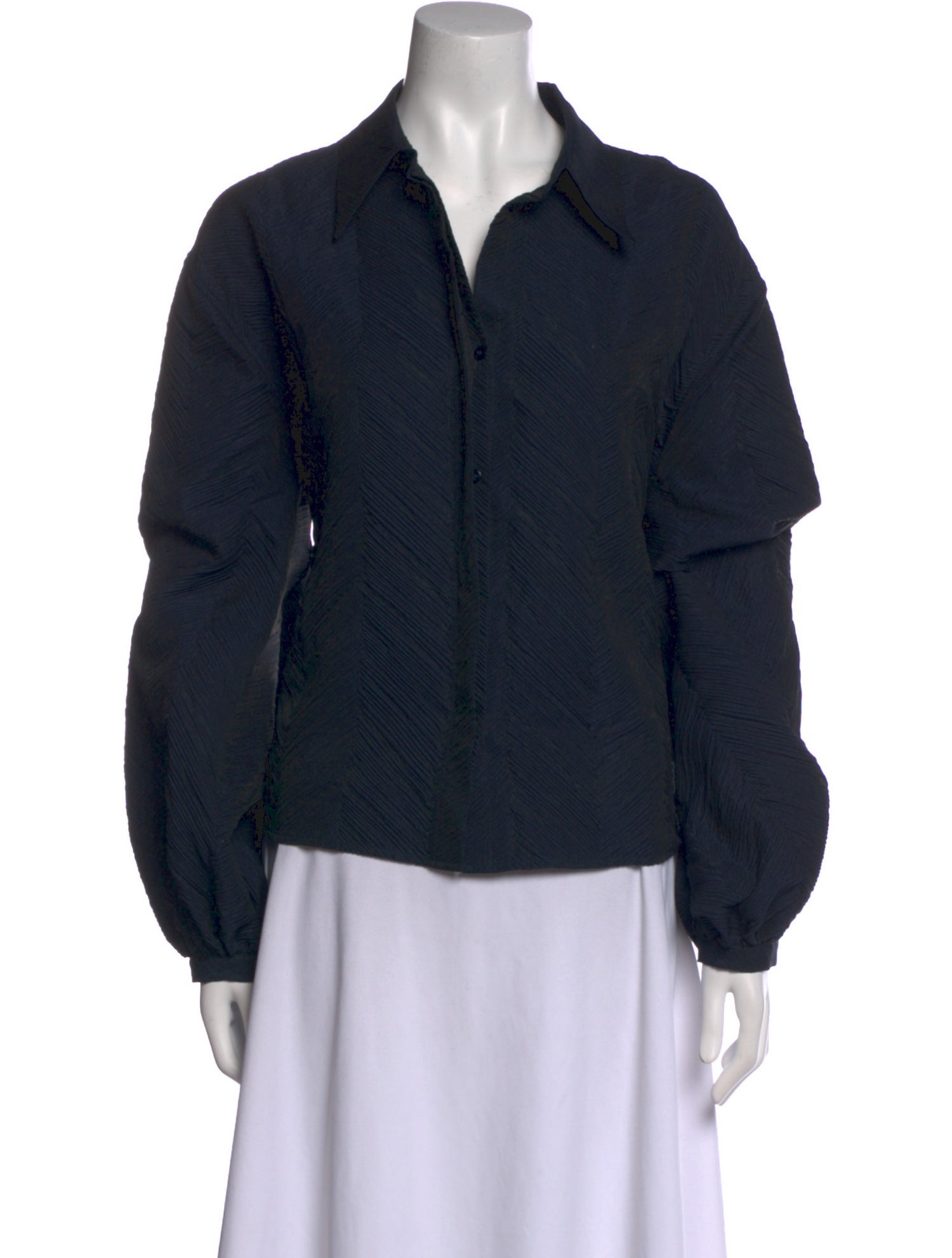 Róhe Long Sleeve Button-Up Top