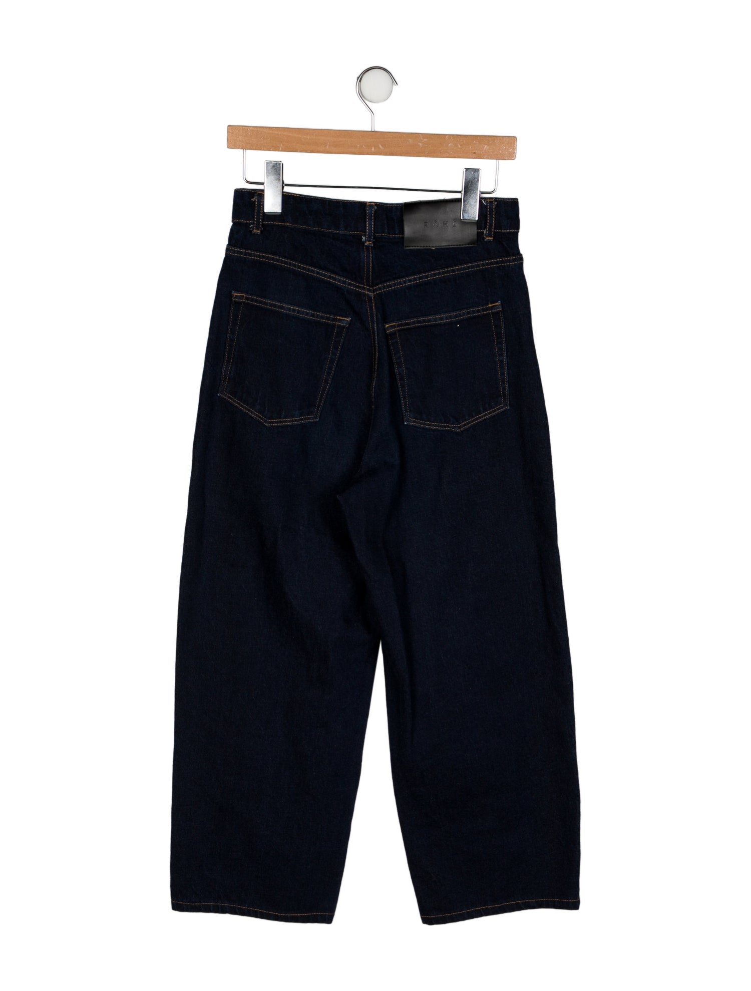 Róhe High-Rise Wide Leg Jeans