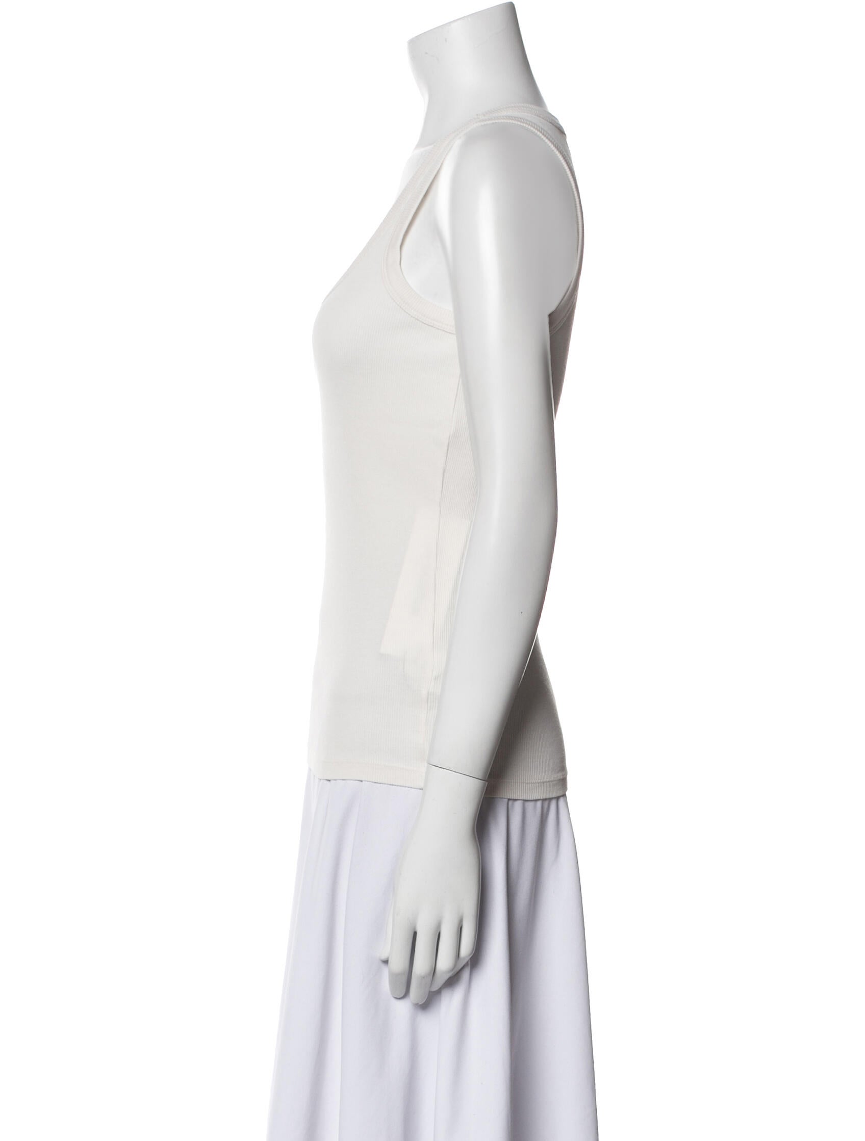 Róhe Scoop Neck Sleeveless Top