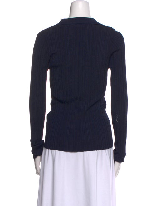 Róhe V-Neck Long Sleeve Top