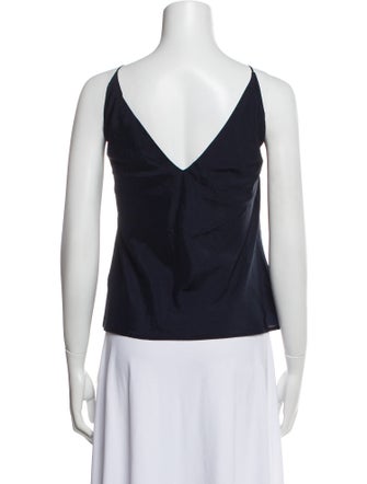 Róhe V-Neck Sleeveless Top