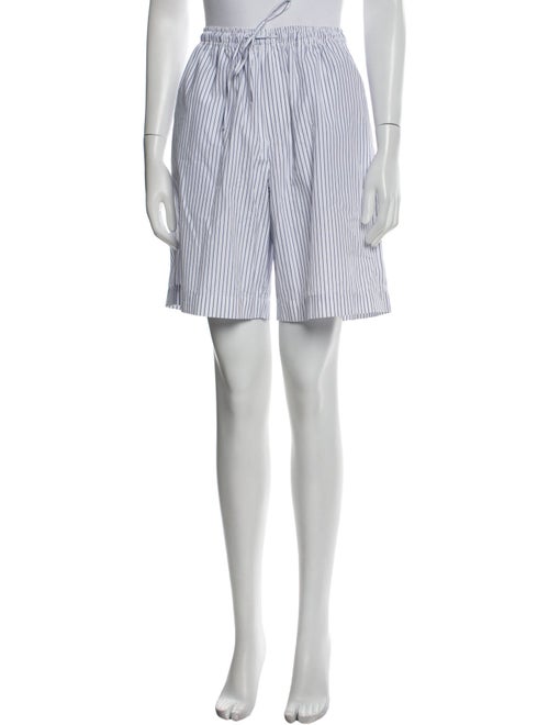 Róhe Striped Knee-Length Shorts