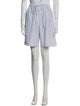 Róhe Striped Knee-Length Shorts