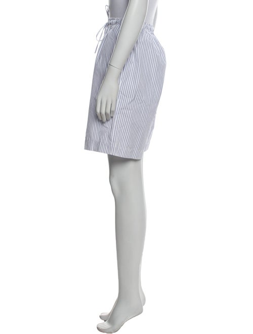 Róhe Striped Knee-Length Shorts