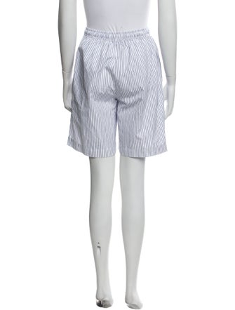 Róhe Striped Knee-Length Shorts