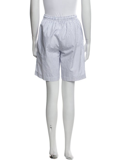 Róhe Striped Knee-Length Shorts
