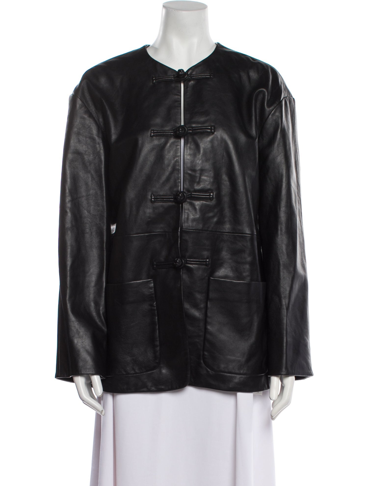 Róhe Leather Evening Jacket