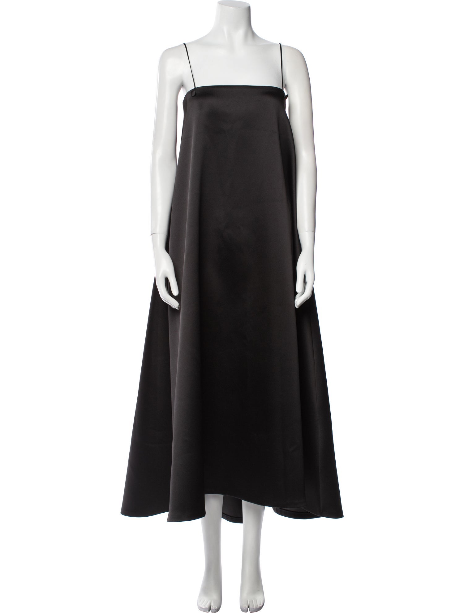 Róhe Square Neckline Long Dress