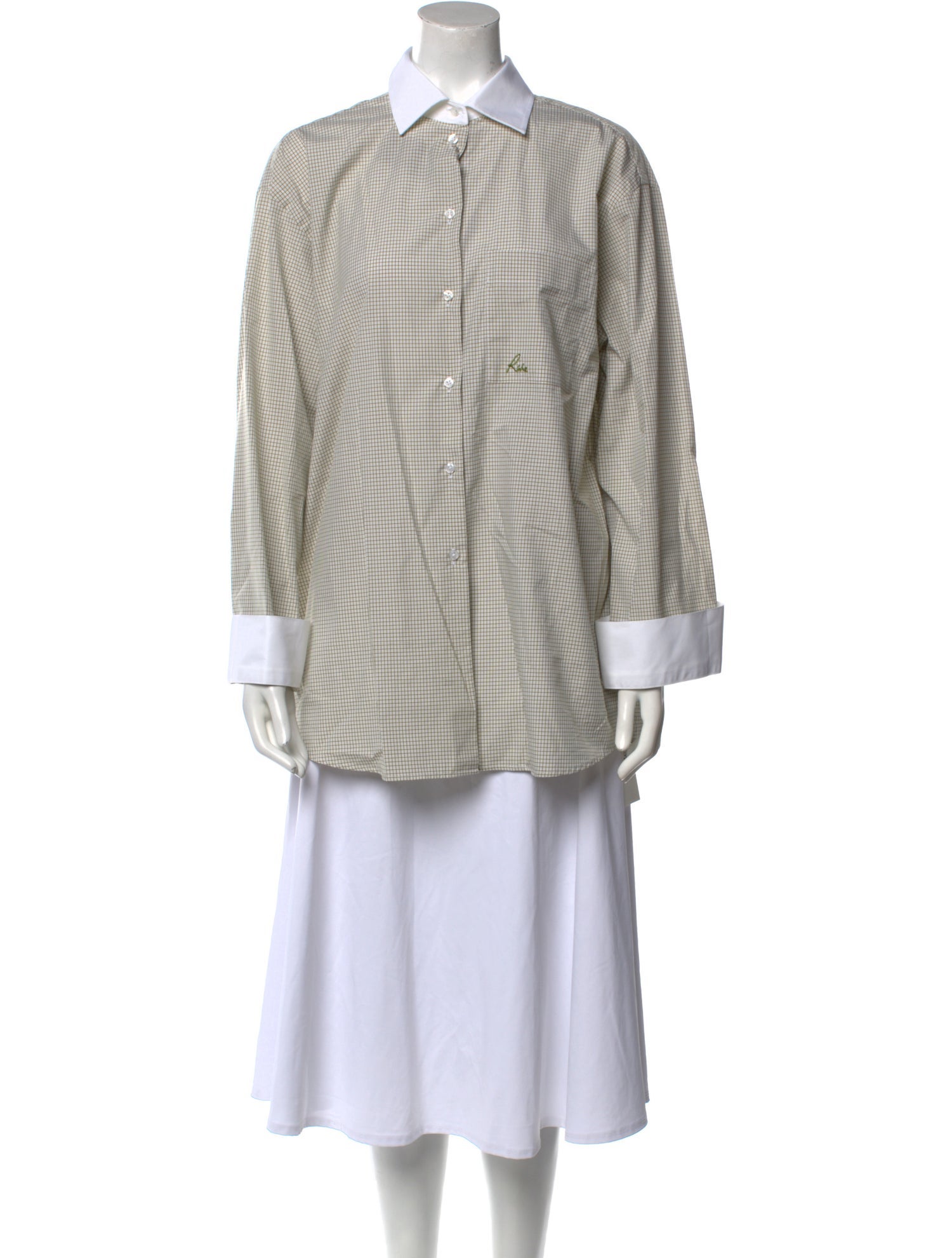 Róhe Striped Long Sleeve Tunic w/ Tags