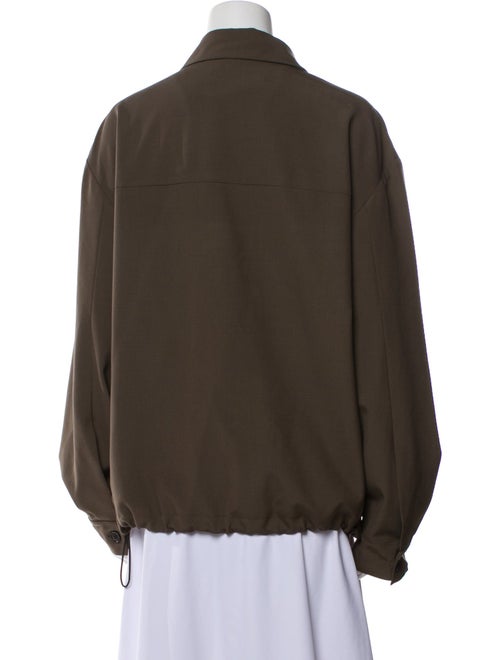 Róhe Virgin Wool Bomber Jacket