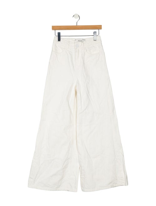 Róhe High-Rise Wide Leg Jeans