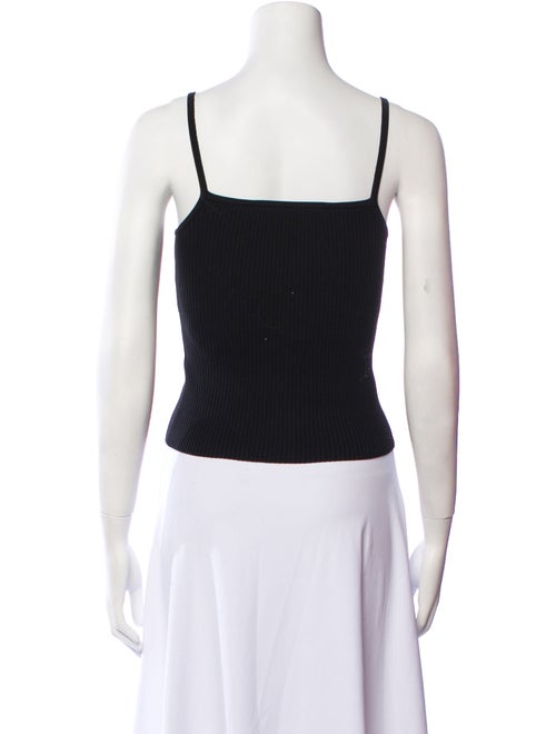 Róhe Square Neckline Sleeveless Crop Top