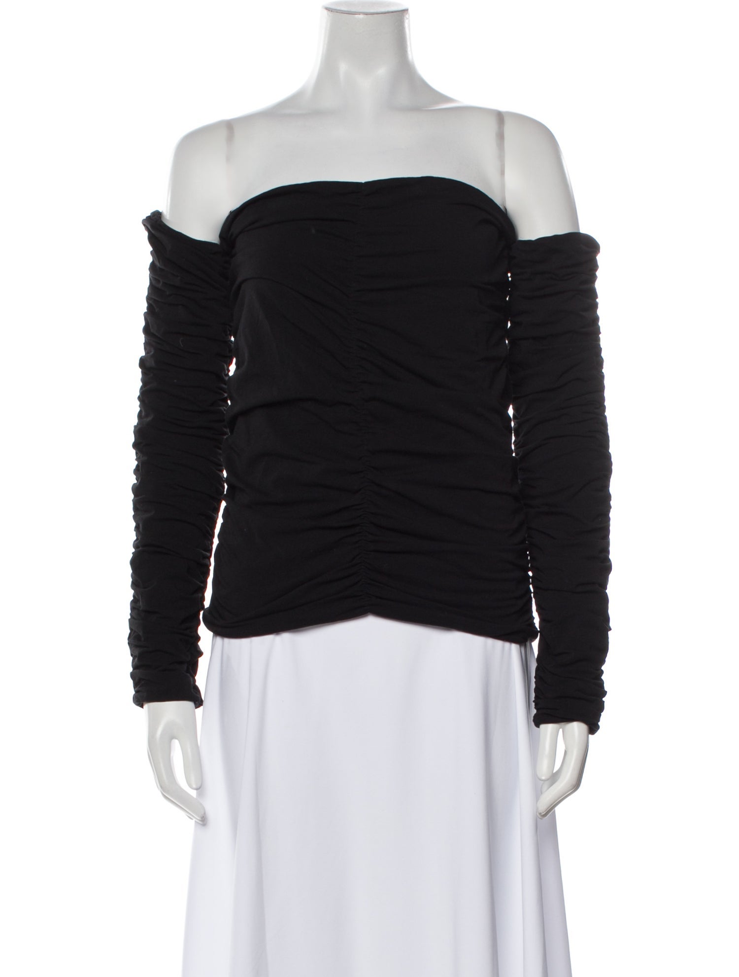 Róhe Off-The-Shoulder Long Sleeve Top