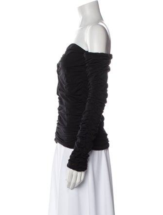 Róhe Off-The-Shoulder Long Sleeve Top