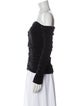Róhe Off-The-Shoulder Long Sleeve Top