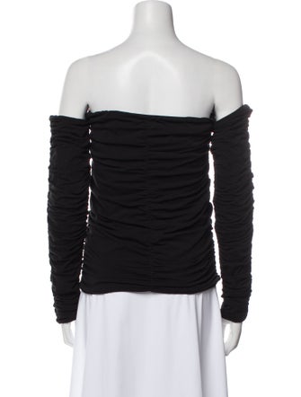 Róhe Off-The-Shoulder Long Sleeve Top