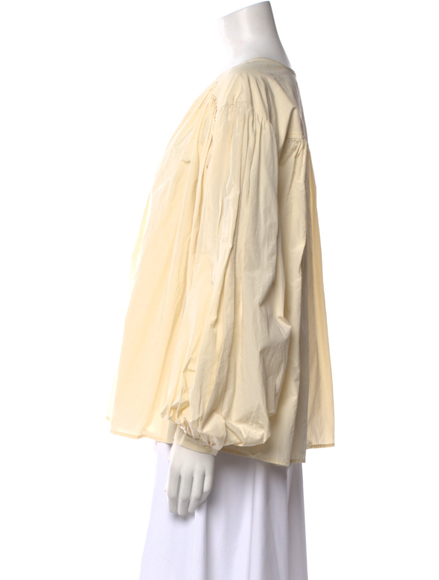 Róhe Scoop Neck Long Sleeve Blouse w/ Tags