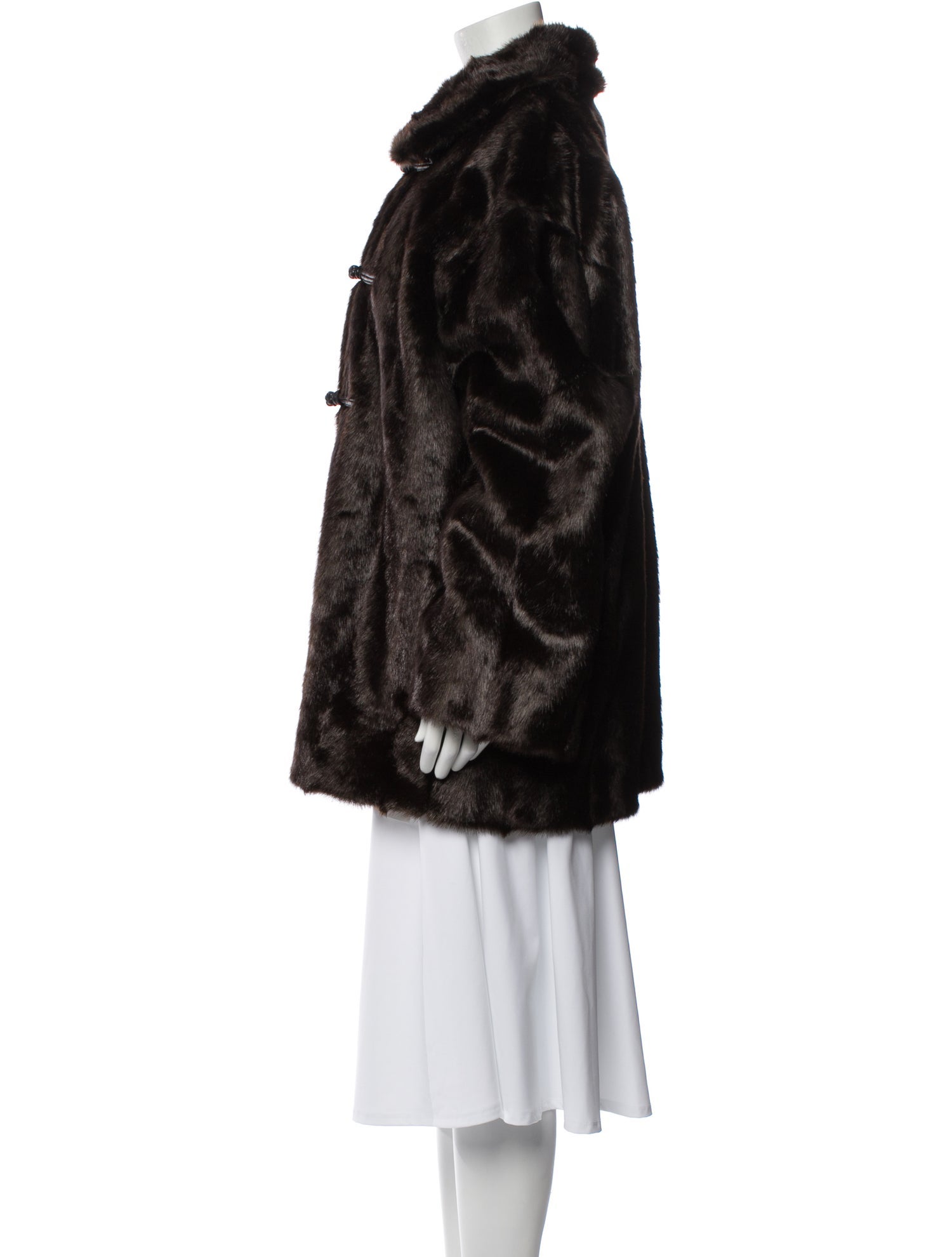 Róhe Faux Fur Coat