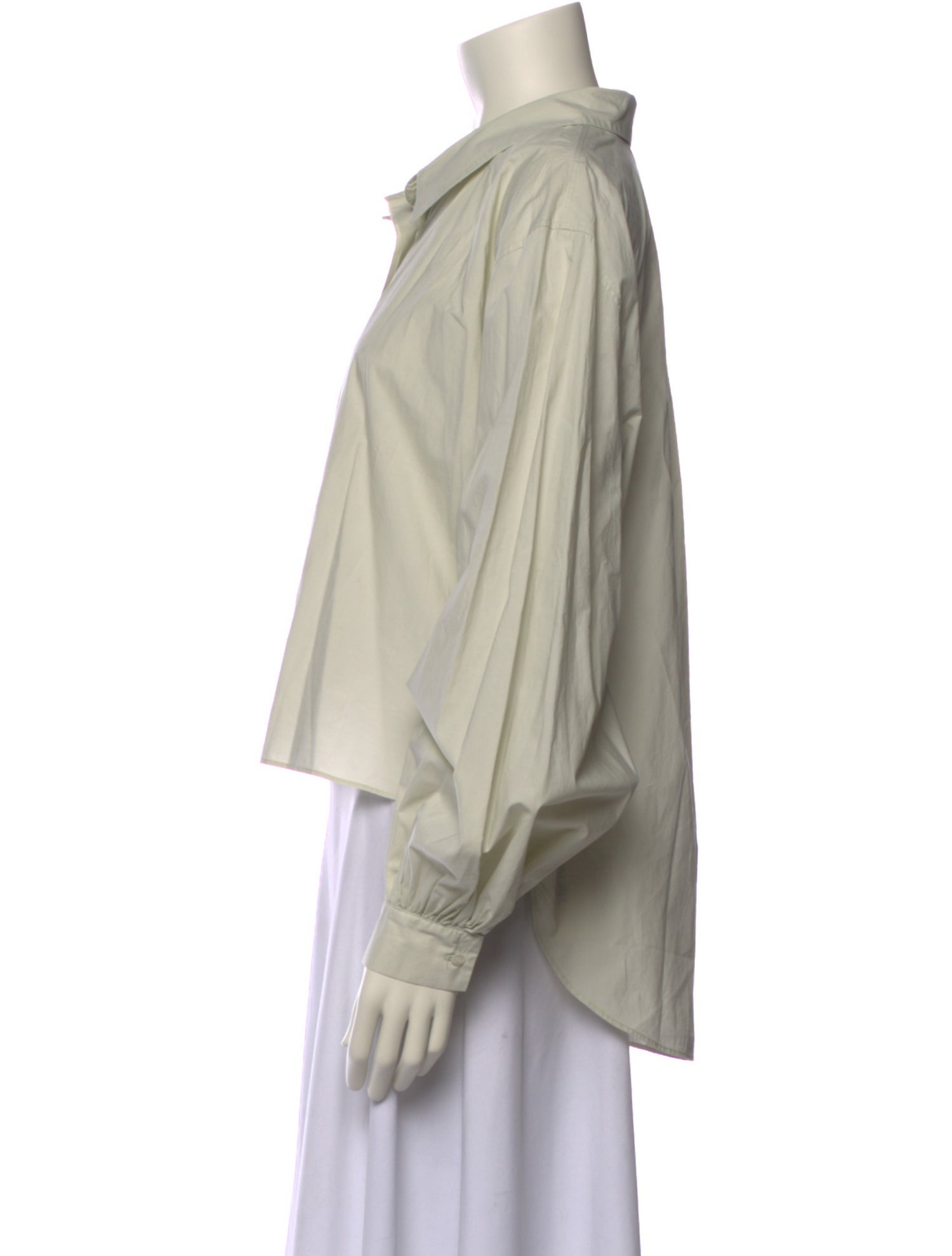 Róhe Long Sleeve Button-Up Top