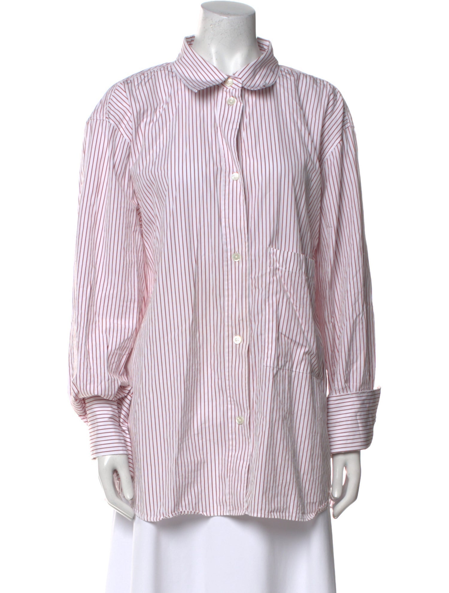 Róhe Striped Long Sleeve Tunic