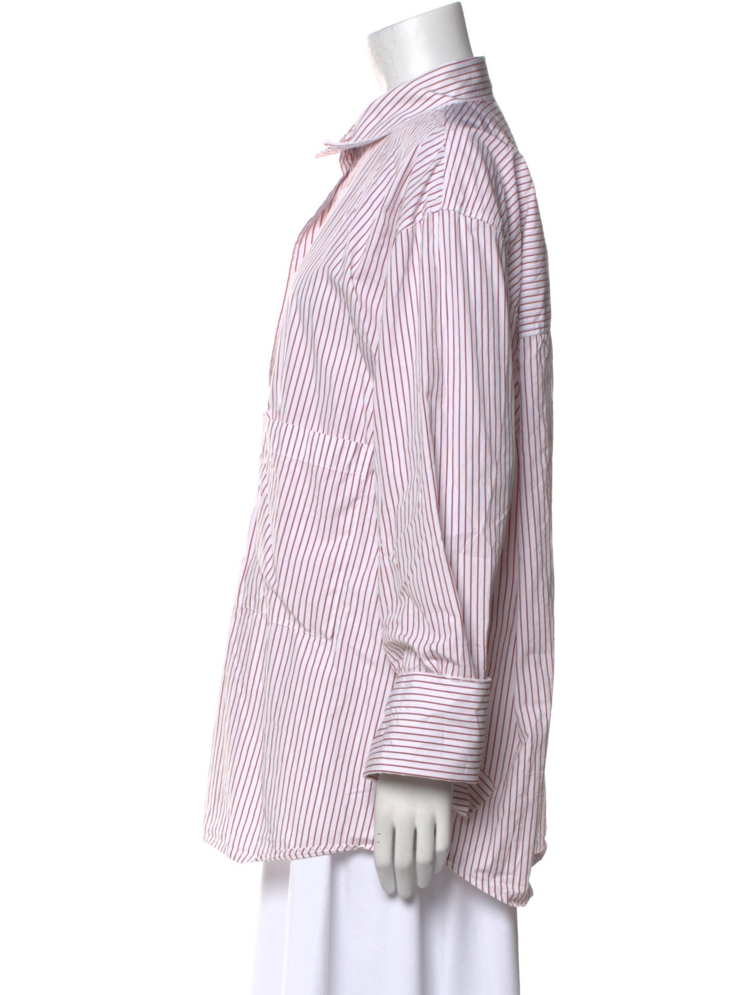 Róhe Striped Long Sleeve Tunic