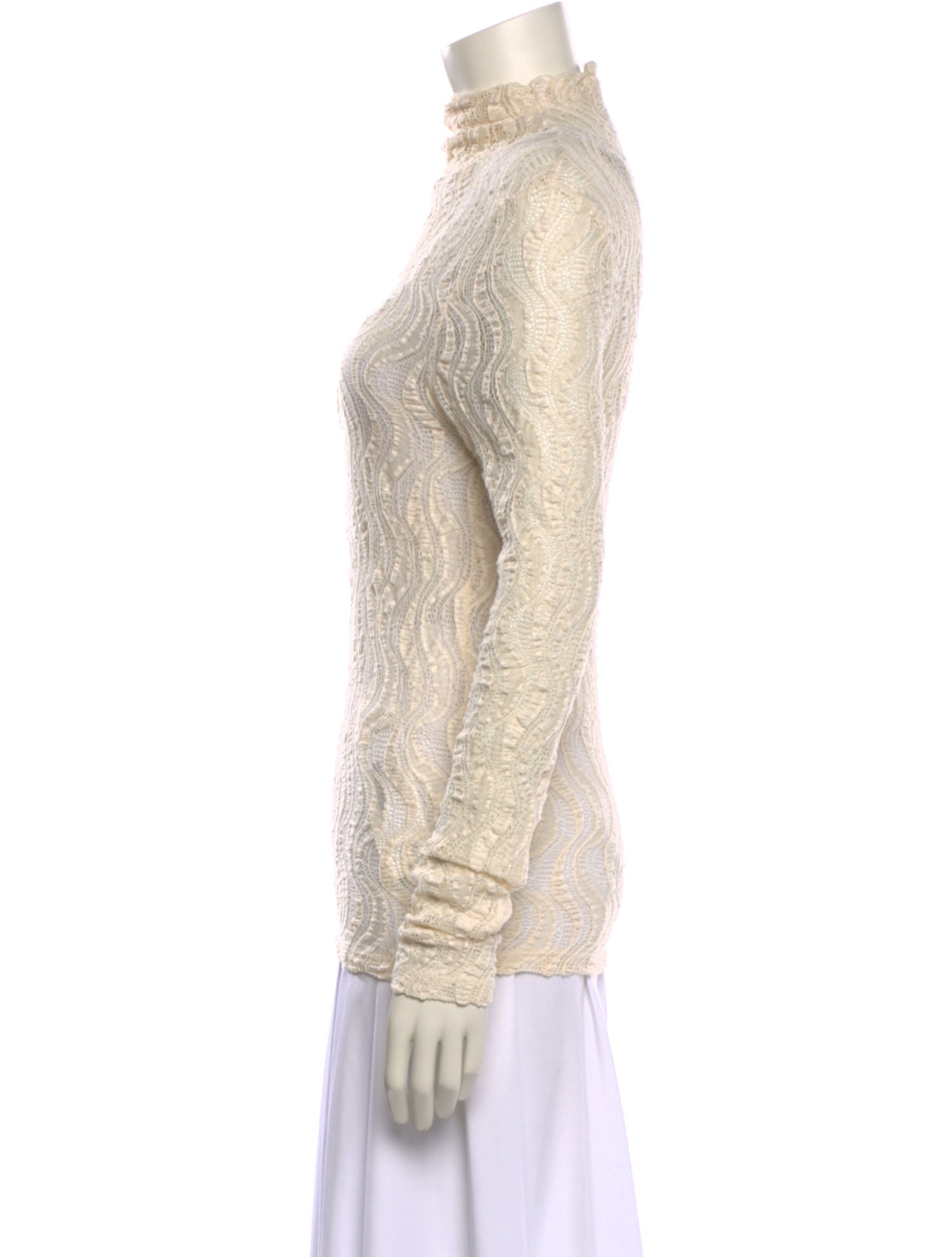 Róhe Turtleneck Long Sleeve Sweatshirt