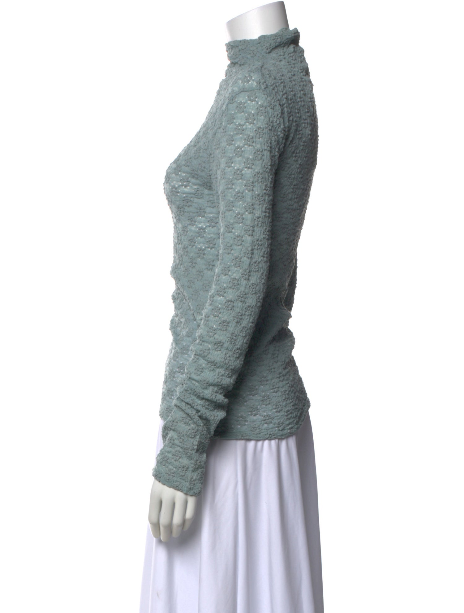 Róhe Turtleneck Long Sleeve Sweatshirt