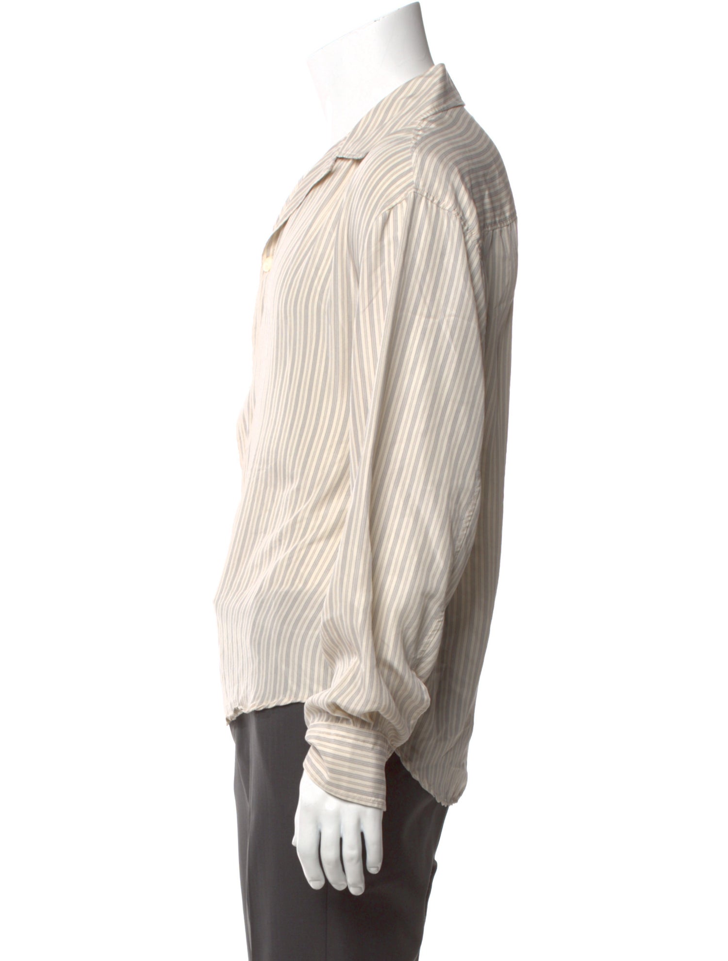 Róhe Striped Long Sleeve Shirt