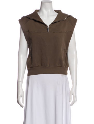 Pre-owned Rohe Vest In Brown