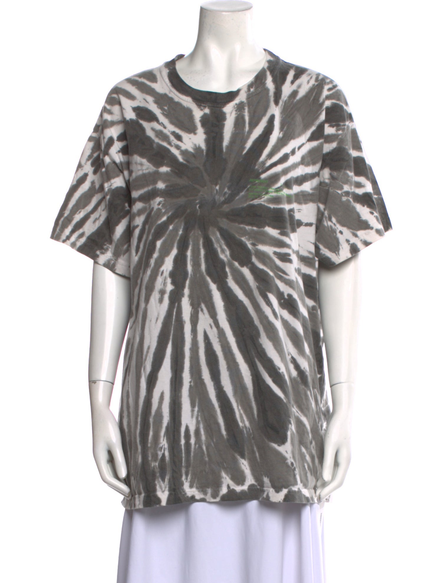 Represent Tie-Dye Print Crew Neck T-Shirt
