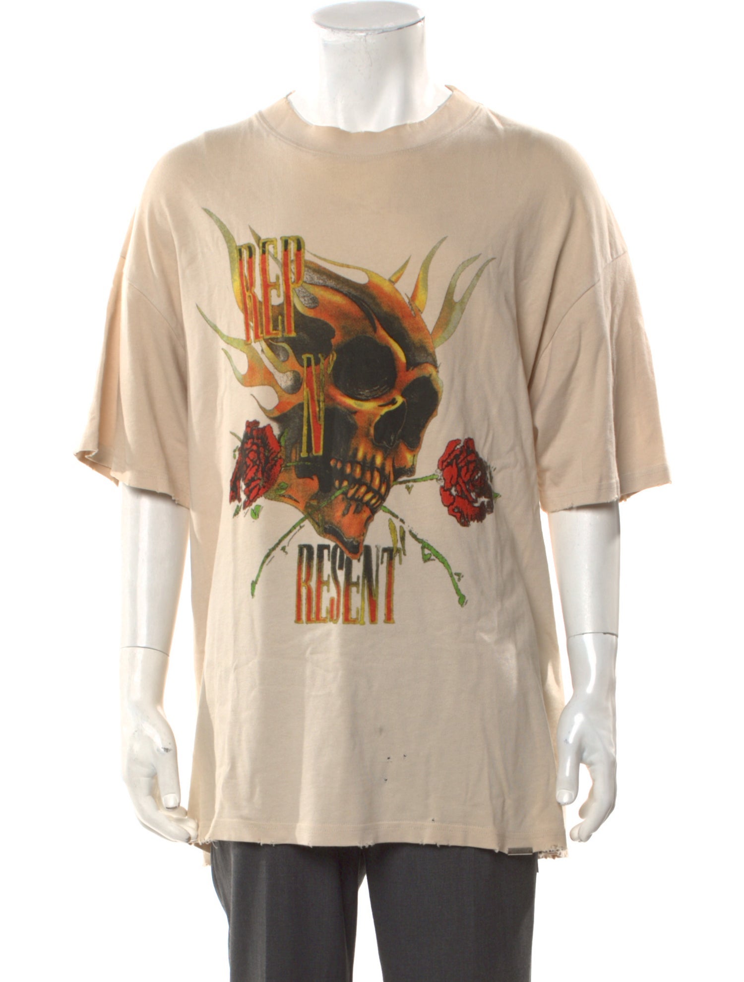 Represent Graphic Print Crew Neck T-Shirt