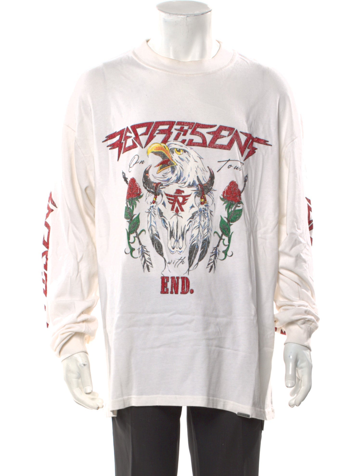 Represent Graphic Print Crew Neck T-Shirt