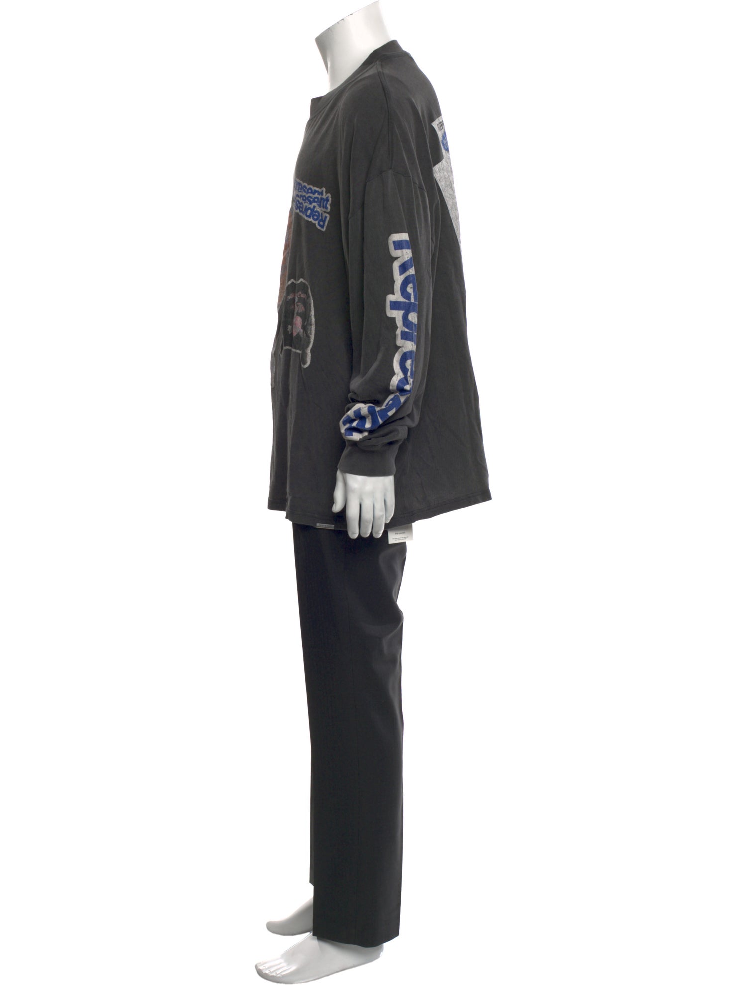 Represent Graphic Print Crew Neck Jersey