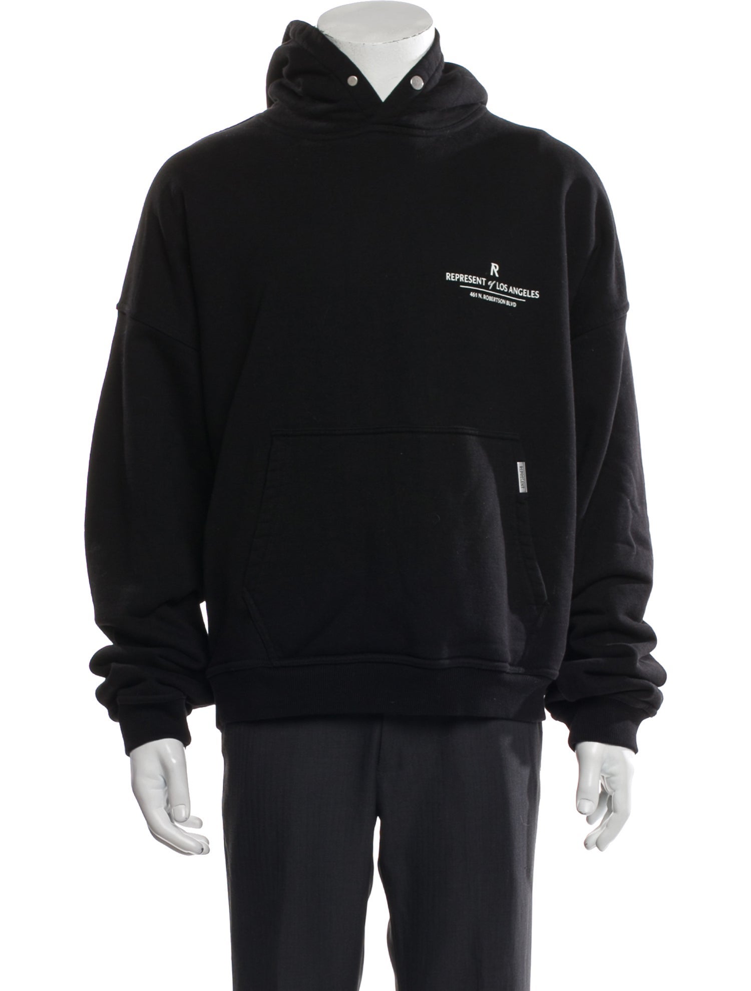 Represent Graphic Print Crew Neck Hoodie