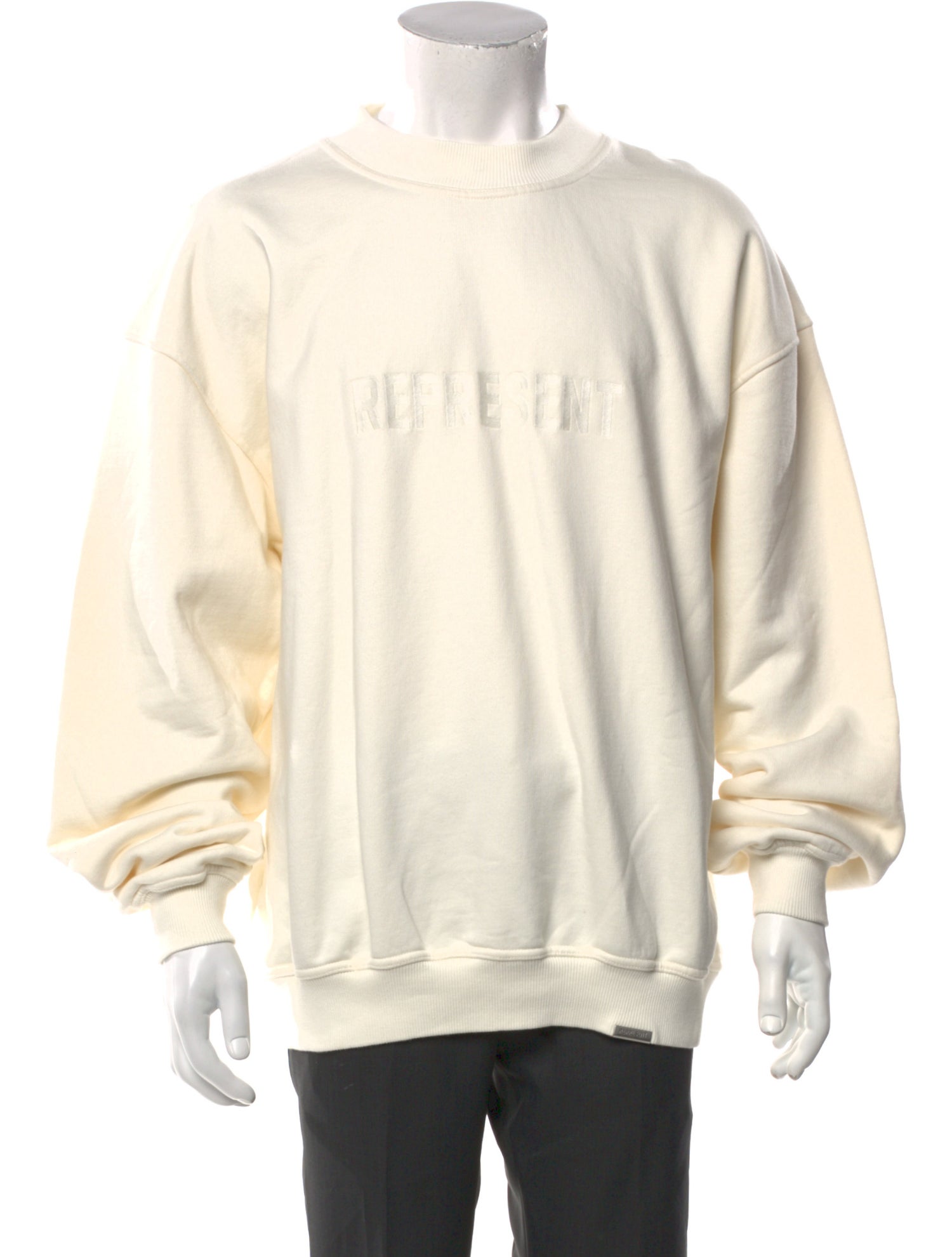 Represent Graphic Print Mock Neck Pullover w/ Tags