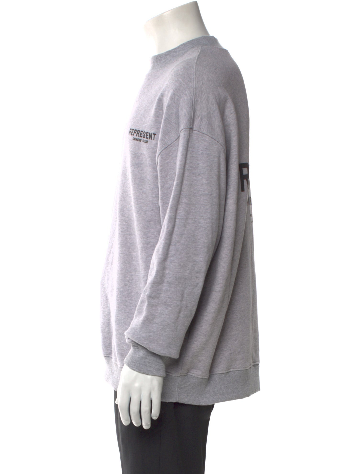 Represent Graphic Print Crew Neck Sweatshirt