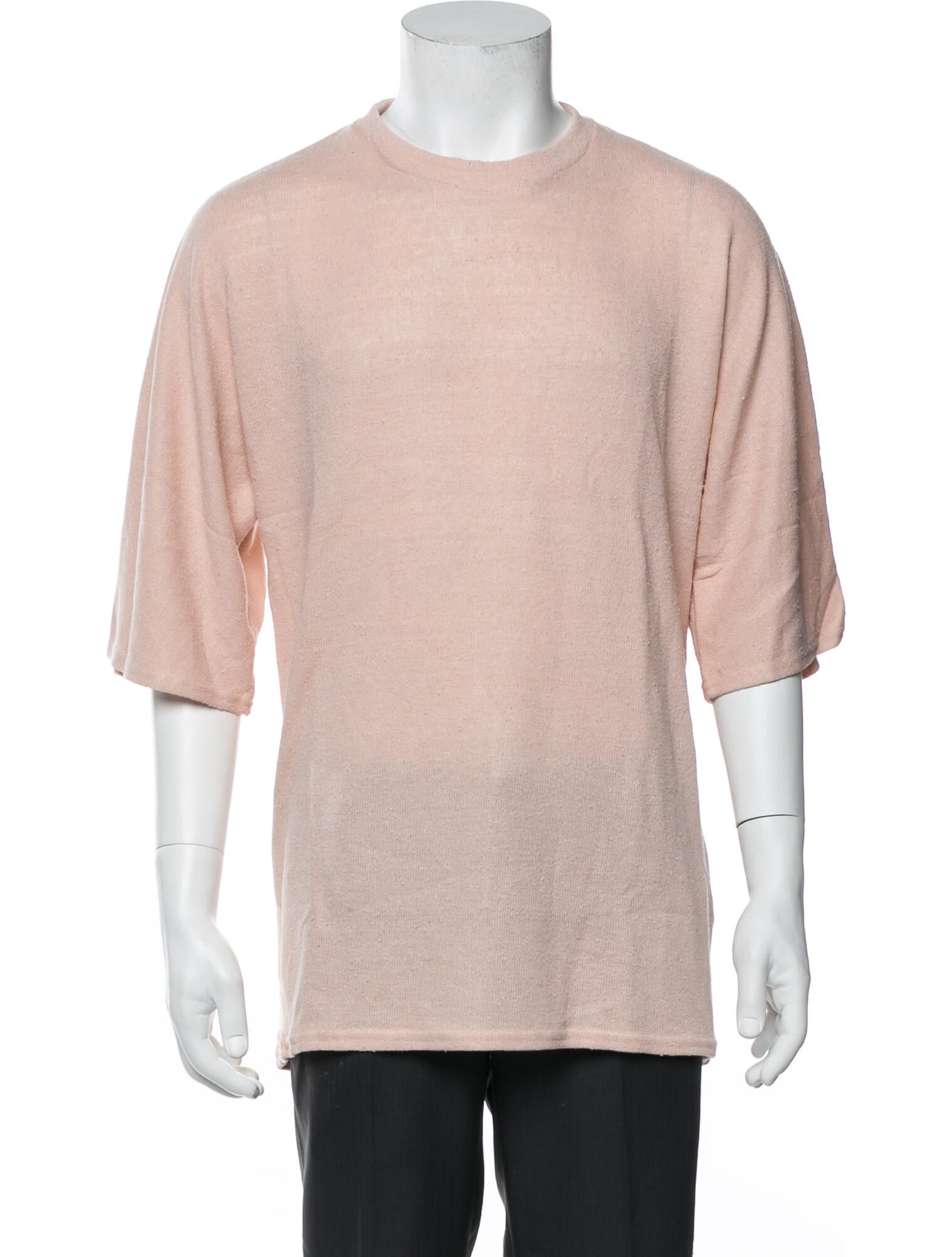 Represent Crew Neck Three-Quarter Sleeve Pullover