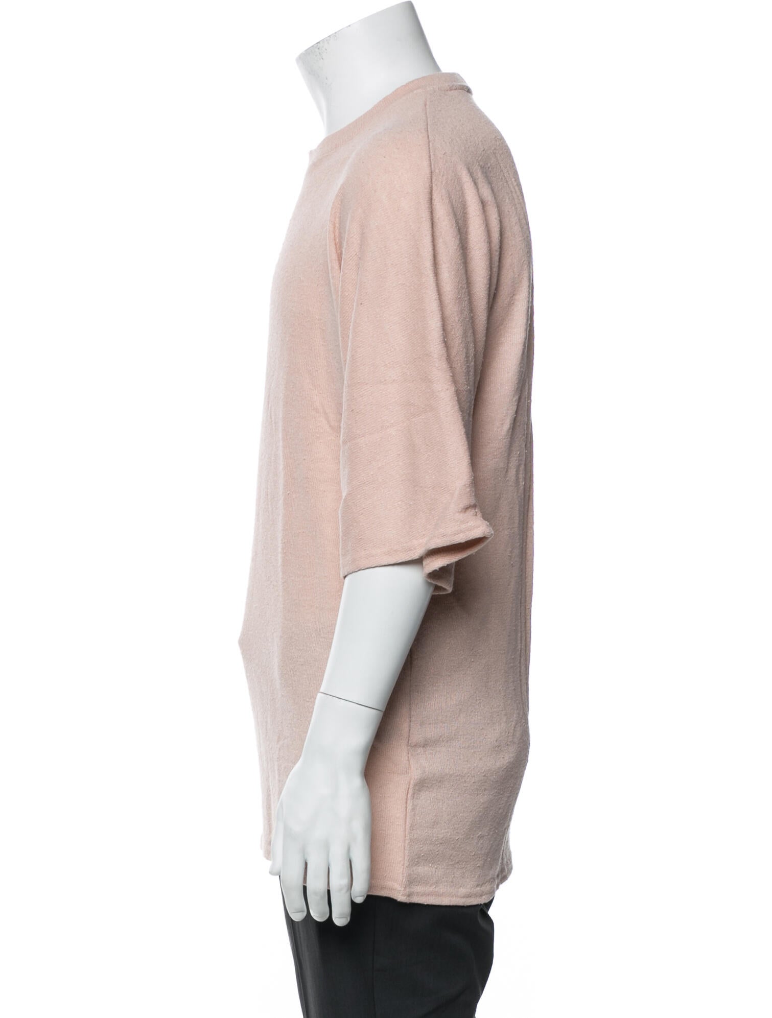 Represent Crew Neck Three-Quarter Sleeve Pullover