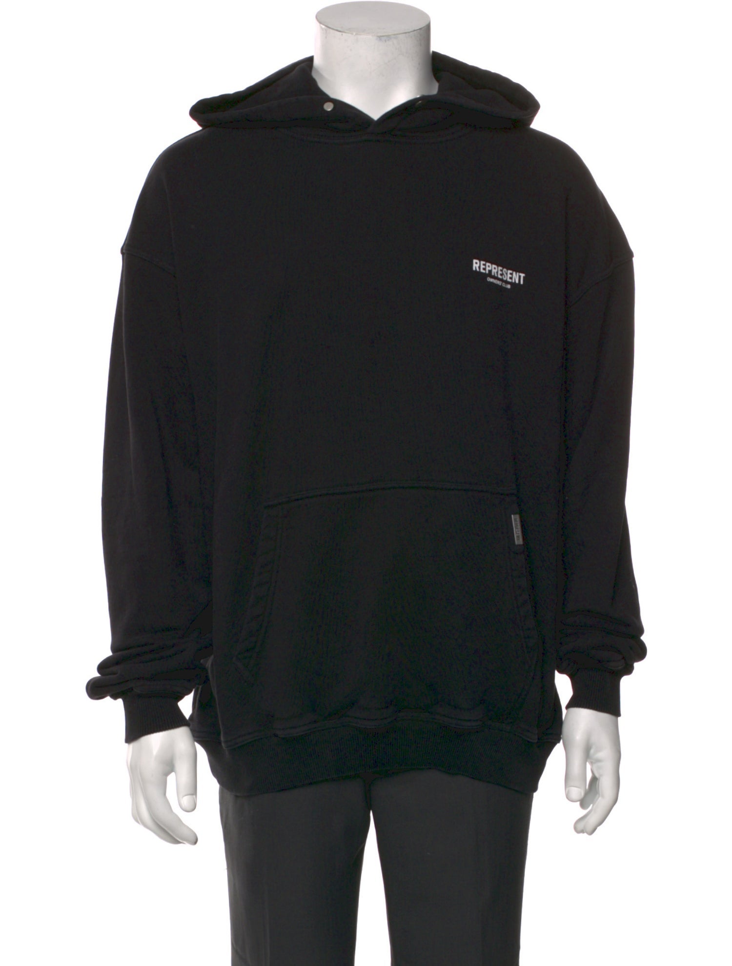 Represent Graphic Print Crew Neck Hoodie