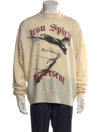Represent Wool Graphic Print Pullover