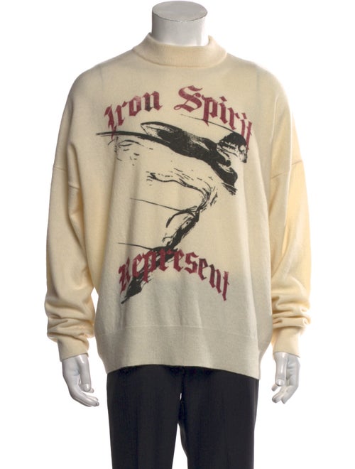 Represent Wool Graphic Print Pullover