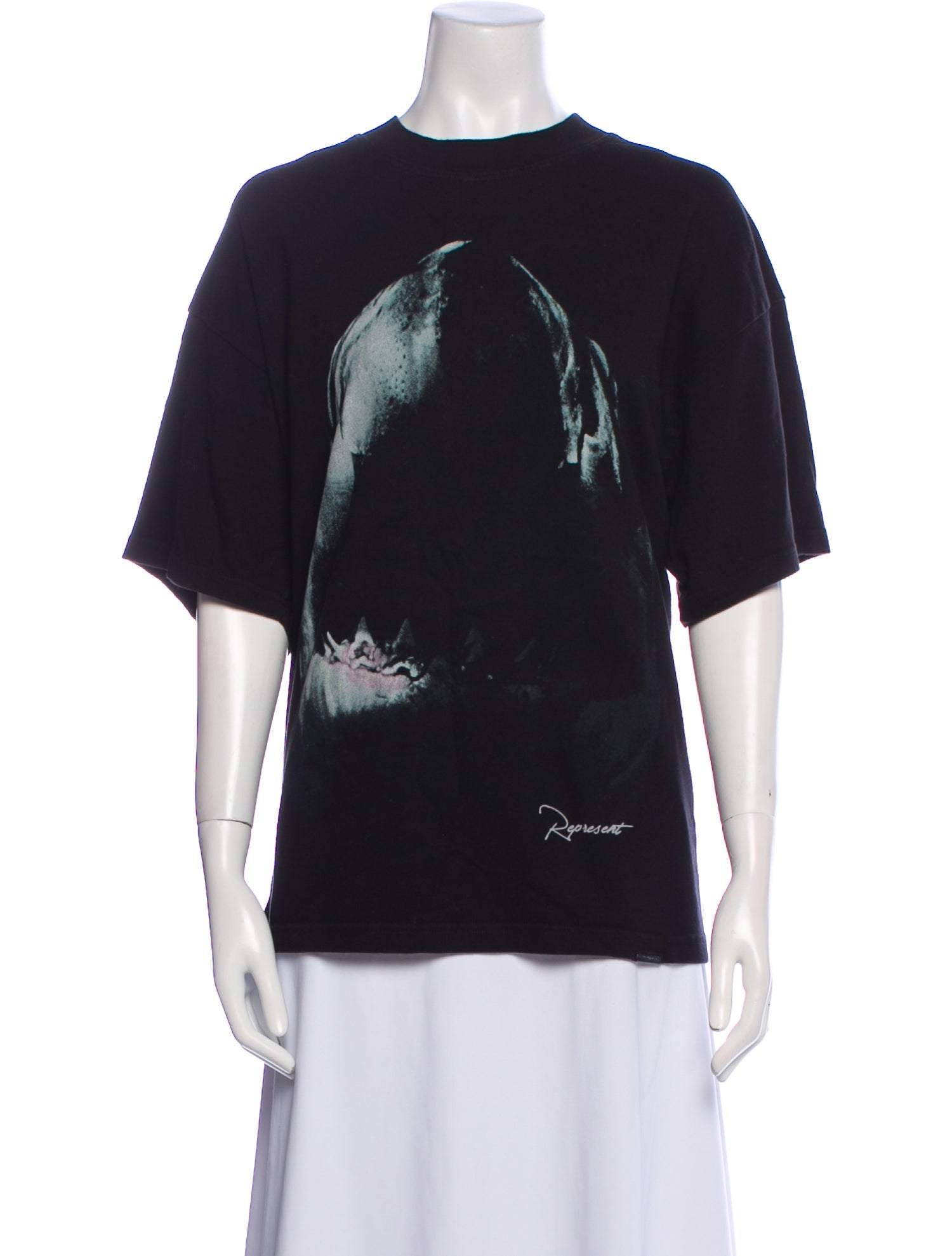 Represent Graphic Print Crew Neck T-Shirt