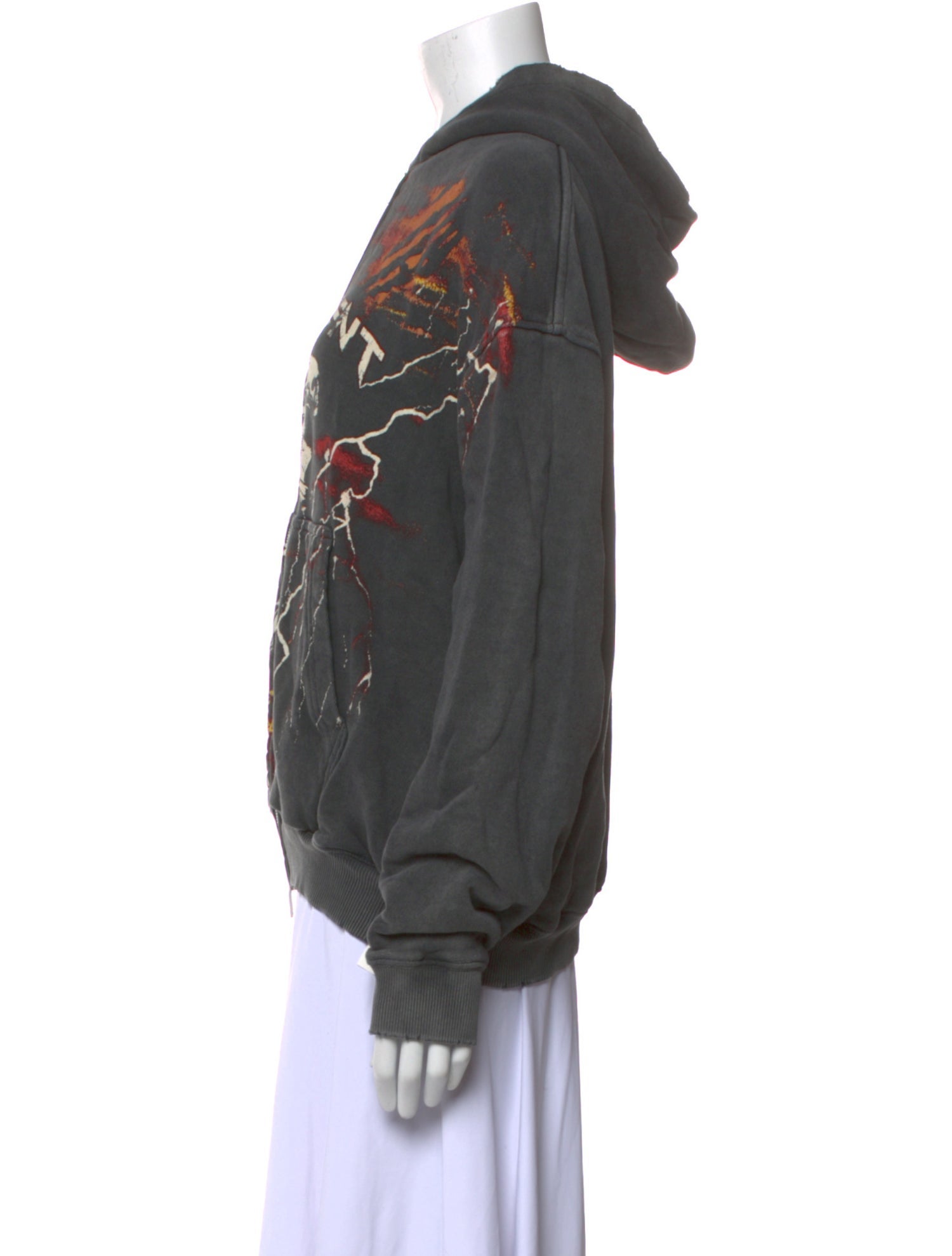 Represent Printed Mock Neck Sweatshirt