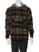 Represent Virgin Wool Plaid Print Jacket