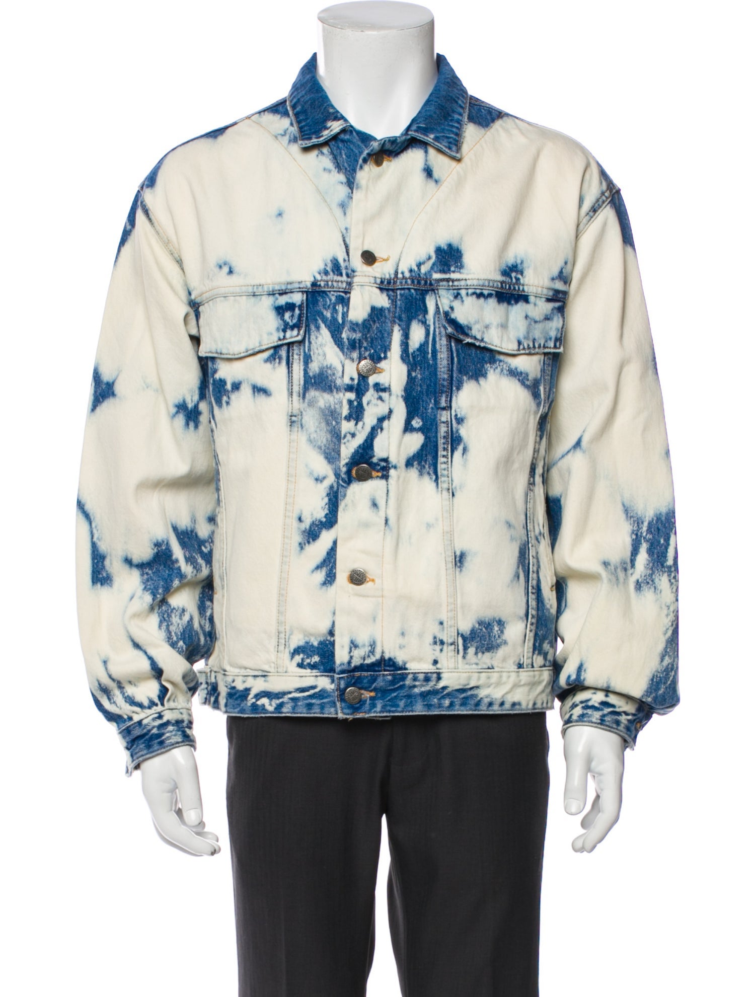 Represent Tie-Dye Print Windbreaker