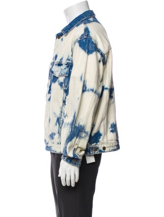 Represent Tie-Dye Print Windbreaker